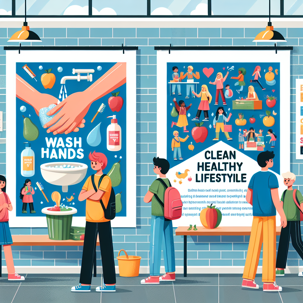 Pentingnya Poster Perilaku Hidup Bersih dan Sehat di Sekolah untuk